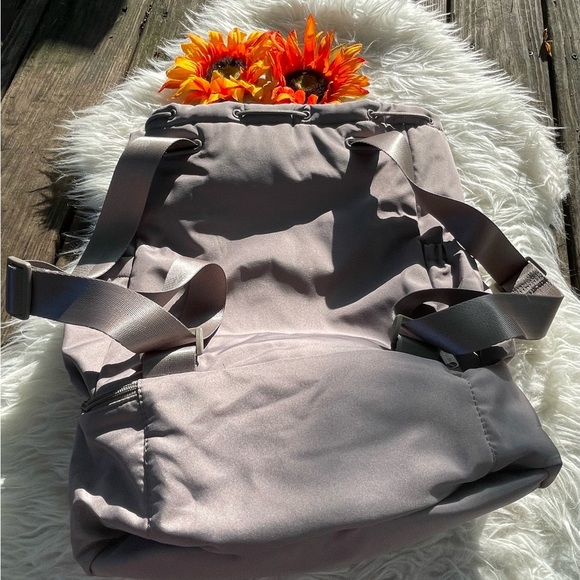 Beyond Yoga Gray Backpack main image 12